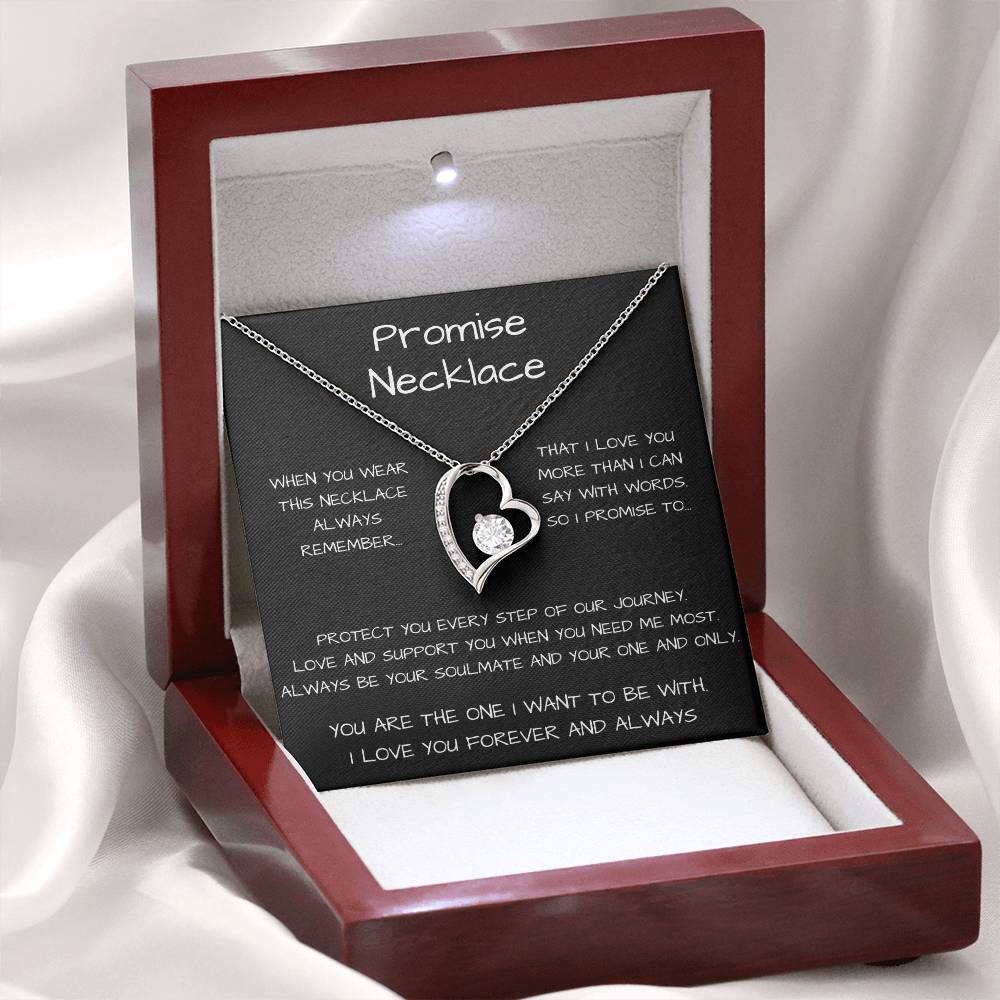 Promise Necklace Forever Love Necklace