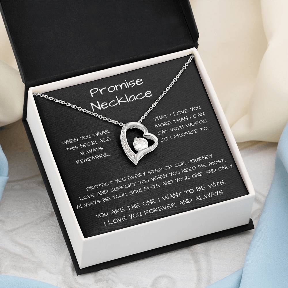 Promise Necklace Forever Love Necklace