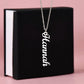 Your Vertical Personalised Name Necklace